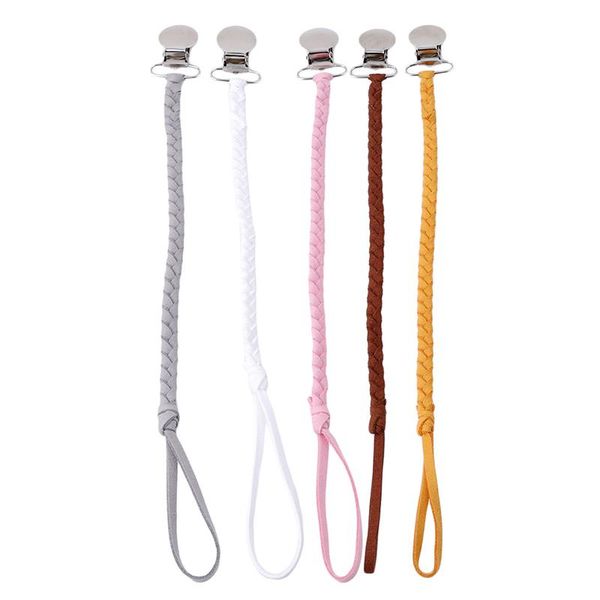 pacifiers# pu leather pacifier clips chain dummy clip holder braided nipple soother + bow headbands infant baby feeding
pacifiers# pu leather pacifier clips chain dummy clip holder braided nipple soother + bow headbands infant baby feeding