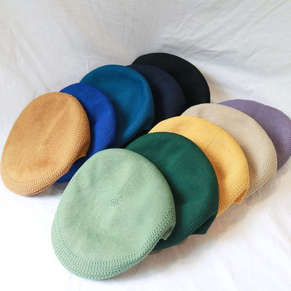 berets hollow beret korean version forward cap breathable walking ladies pure color casual spring and summer painter hat, Blue;gray
berets hollow beret korean version forward cap breathable walking ladies pure color casual spring and summer painter hat, Blue;gray