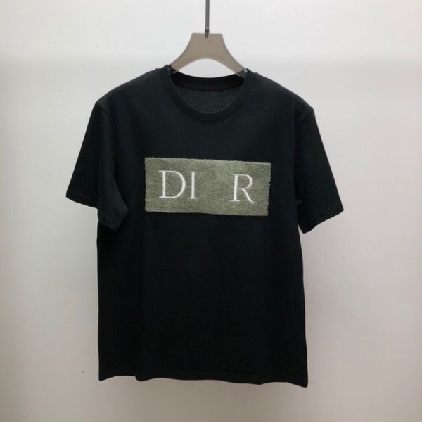 21 summer new towel letter embroidered short sleeve t-shirt for men women loose and casual, White
21 summer new towel letter embroidered short sleeve t-shirt for men women loose and casual, White
