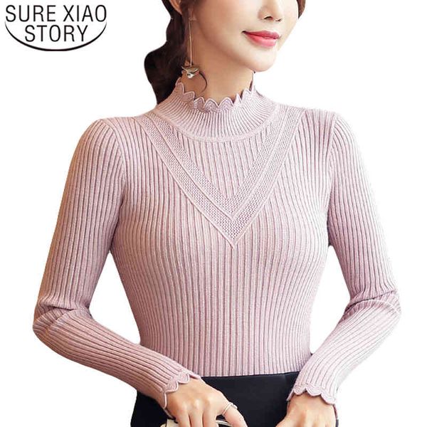 sueter mujer invierno winter knit women and pullovers korean solid turtleneck pink sweater clothing 6373 90 210415, White;black
sueter mujer invierno winter knit women and pullovers korean solid turtleneck pink sweater clothing 6373 90 210415, White;black