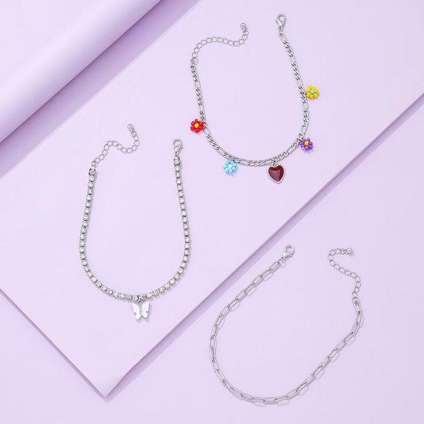 pendant necklaces minar cute three layers colourful love heart flower butterfly necklace for women silver color chain jewelry
pendant necklaces minar cute three layers colourful love heart flower butterfly necklace for women silver color chain jewelry