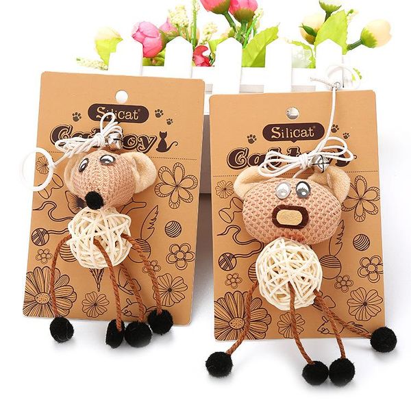 cat toys sell pet toy with paper card packaging sepak takraw mouse and bear products price for 5pcs
cat toys sell pet toy with paper card packaging sepak takraw mouse and bear products price for 5pcs