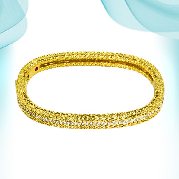 love bracelet full row of zircon diamond wide hand bangle gold color luxury fashion simple style accessories customized for women indian per, Black
love bracelet full row of zircon diamond wide hand bangle gold color luxury fashion simple style accessories customized for women indian per, Black