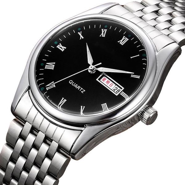 wristwatches kingnuos fashion roman digital luminous waterproof two day steel band watch high grade men's and women's lovers, Slivery;brown
wristwatches kingnuos fashion roman digital luminous waterproof two day steel band watch high grade men's and women's lovers, Slivery;brown