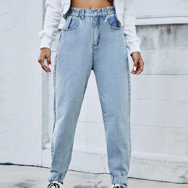 women's jeans 2021 high waist loose for women comfortable fashion casual straight leg baggy pants mom washed #t2g, Blue
women's jeans 2021 high waist loose for women comfortable fashion casual straight leg baggy pants mom washed #t2g, Blue