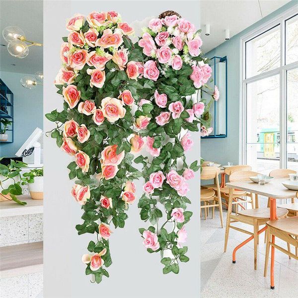 90cm rose artificial flower wall hanging wisteria christmas wedding decor plants vine diy garden home decoration window flowers decorative &
90cm rose artificial flower wall hanging wisteria christmas wedding decor plants vine diy garden home decoration window flowers decorative &