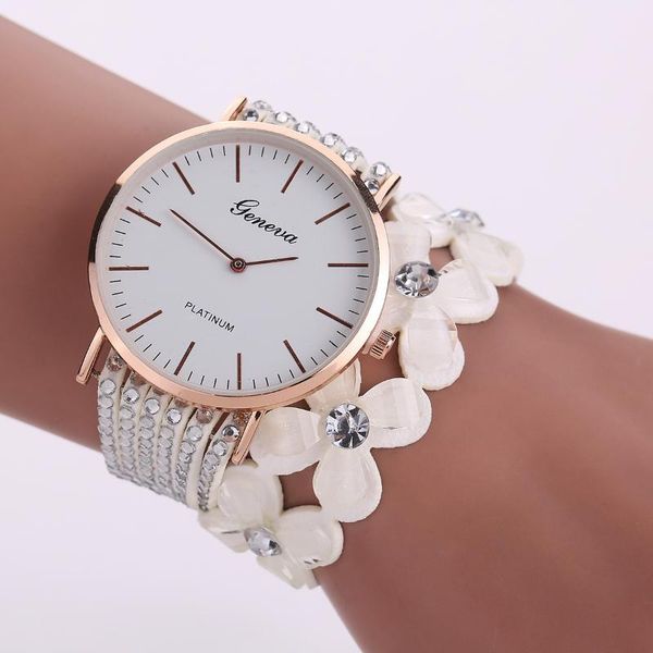 wristwatches luxury bracelet women flower wristwatch dress quartz clock ladies fashion wrist watch causal vintage weave band watches relogio, Slivery;brown
wristwatches luxury bracelet women flower wristwatch dress quartz clock ladies fashion wrist watch causal vintage weave band watches relogio, Slivery;brown