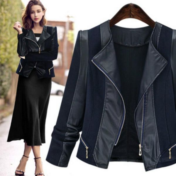 women's trench coats autumn winter women leather jacket 2021 pu long sleeve coat plus size, Tan;black
women's trench coats autumn winter women leather jacket 2021 pu long sleeve coat plus size, Tan;black