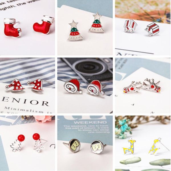 stud christmas tree elk earrings lovely snowflake gift set butterfly jewelry for women, Golden;silver
stud christmas tree elk earrings lovely snowflake gift set butterfly jewelry for women, Golden;silver