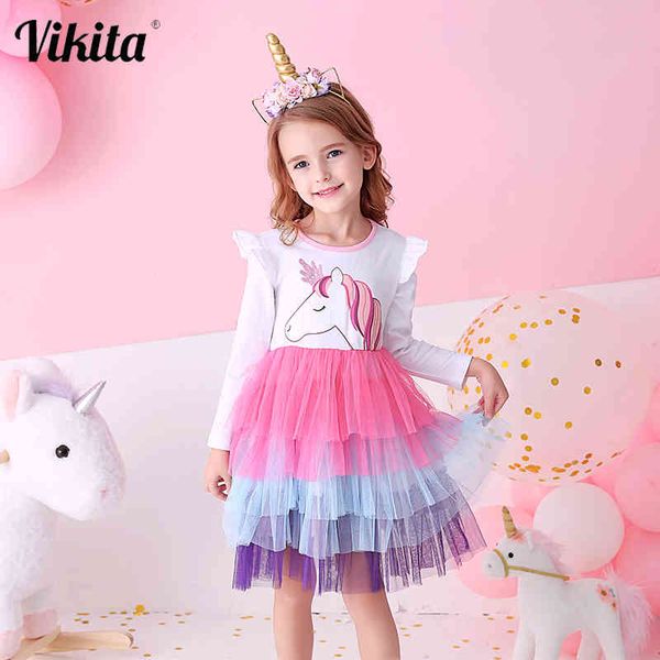 vikita girls princess dresses kids cartoon vestidos children autumn for long sleeve unicorn, Black;gray
vikita girls princess dresses kids cartoon vestidos children autumn for long sleeve unicorn, Black;gray