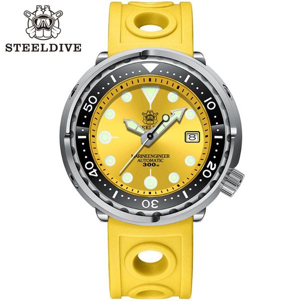 wristwatches 2021 color sd1975 steeldive tuna men's classic watch c3 luminous ceramic bezel 300m waterproof 316l case nh35 diving, Slivery;brown
wristwatches 2021 color sd1975 steeldive tuna men's classic watch c3 luminous ceramic bezel 300m waterproof 316l case nh35 diving, Slivery;brown