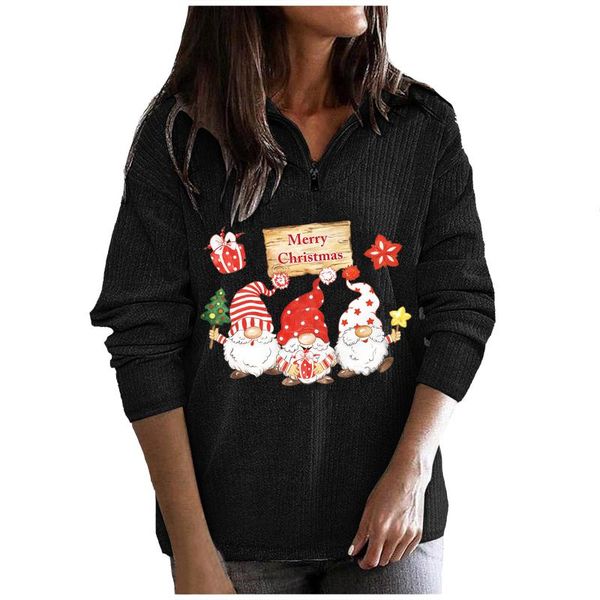 women's hoodies & sweatshirts winter warm hoodie christmas print sweetshirts oversize long-sleeved lapel zipper pullover pull girls cas, Black
women's hoodies & sweatshirts winter warm hoodie christmas print sweetshirts oversize long-sleeved lapel zipper pullover pull girls cas, Black