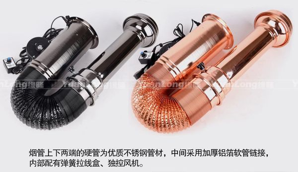 tools & accessories barbecue korean bbq stretched fire pipe equipment pot shop exhaust smoke tube duct chimney