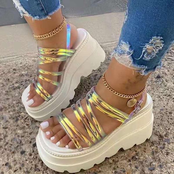 sandals women's flat platform ladies pu colorful transparent shoes summer female plus size woman fashion thick bottom i3iz, Black
sandals women's flat platform ladies pu colorful transparent shoes summer female plus size woman fashion thick bottom i3iz, Black