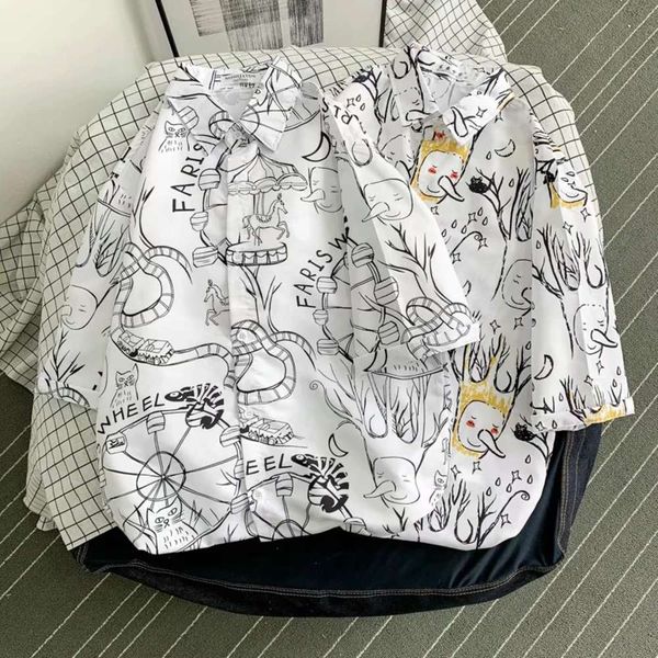 men's casual shirts shirtfloral hawaiian holiday couple loose quarter sleeve shirt cartoon graffiti half summer zr66, White;black
men's casual shirts shirtfloral hawaiian holiday couple loose quarter sleeve shirt cartoon graffiti half summer zr66, White;black