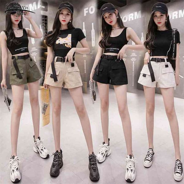 summer vintage high-waisted women shorts loose wide leg pants pocket women's solid chic femme 9175 210421, White;black
summer vintage high-waisted women shorts loose wide leg pants pocket women's solid chic femme 9175 210421, White;black