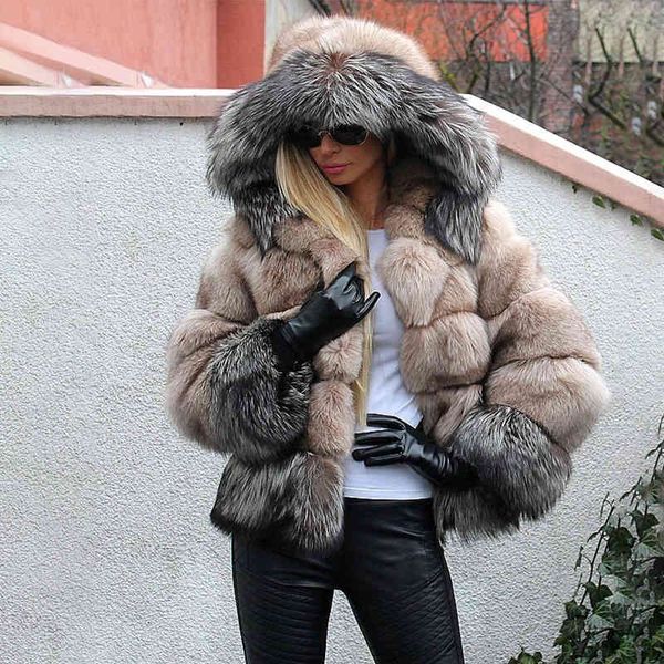 tatyana women fashion real blue silver coats with hood patchwork female winter jacket for lady genuine fur cloth, Black
tatyana women fashion real blue silver coats with hood patchwork female winter jacket for lady genuine fur cloth, Black