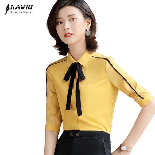 summer professional women shirt temperament half sleeve slim chiffon blouses office ladies fashion plus size work 210604, White
summer professional women shirt temperament half sleeve slim chiffon blouses office ladies fashion plus size work 210604, White