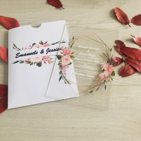 greeting cards acrylic wedding invitation card with pocket envelop custom good quality birthday baptism invitations price 10sets
greeting cards acrylic wedding invitation card with pocket envelop custom good quality birthday baptism invitations price 10sets