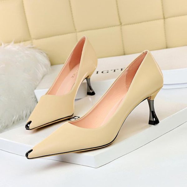 dress shoes 2021 high heels women office pump shalow slip on slide fashion zapatos de mujer brand pointed toe stilettos black beige
dress shoes 2021 high heels women office pump shalow slip on slide fashion zapatos de mujer brand pointed toe stilettos black beige