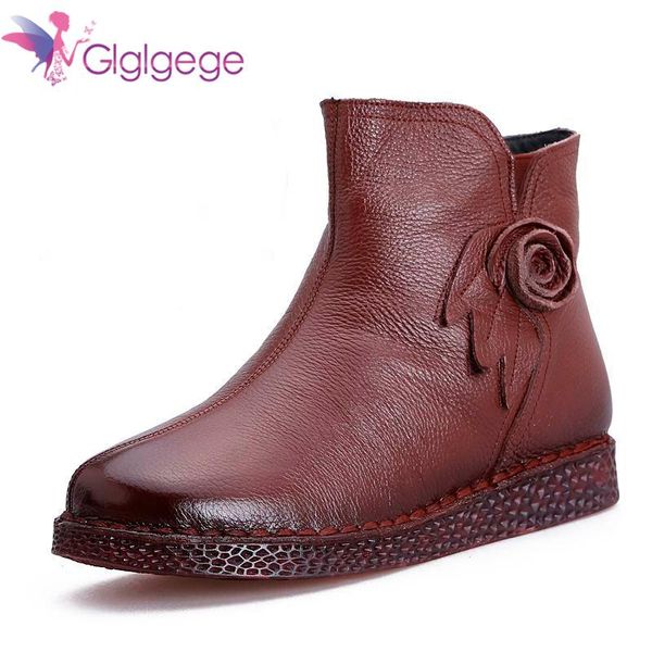 boots glglgege 2021 fashion soft leather women ankle flat heels zipper shoes warm fur winter for plus size 35-41, Black
boots glglgege 2021 fashion soft leather women ankle flat heels zipper shoes warm fur winter for plus size 35-41, Black
