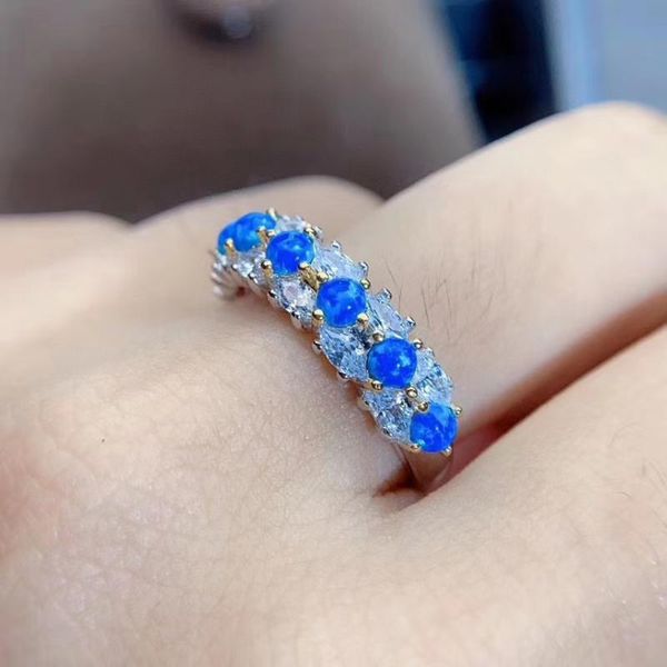 cluster rings 100% natural and real opal ring 925 sterling silver classical, Golden;silver
cluster rings 100% natural and real opal ring 925 sterling silver classical, Golden;silver