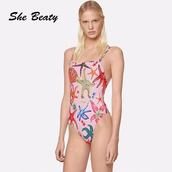 one-piece suits she beaty bikini women sleeveless swimsuit high street luxury designer starfish printed jumpsuits sets bikinis 2021 muj
one-piece suits she beaty bikini women sleeveless swimsuit high street luxury designer starfish printed jumpsuits sets bikinis 2021 muj