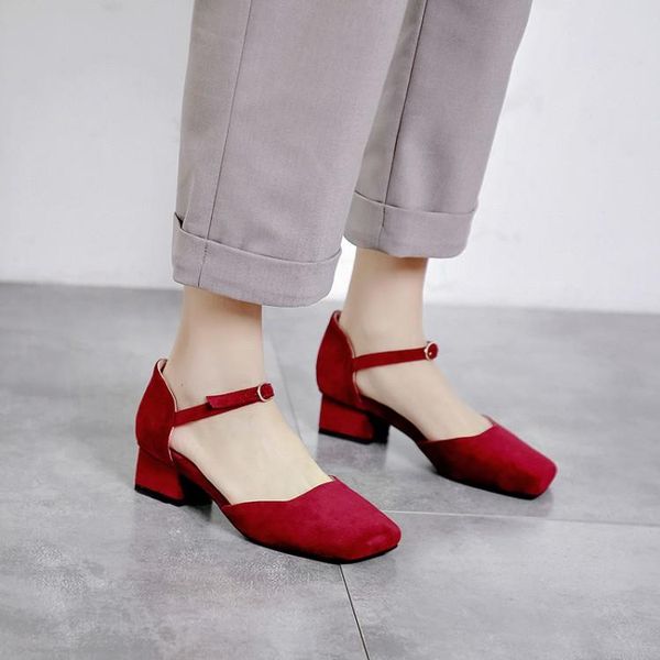 big size 9 11 12 high heels sandals women shoes woman summer ladies square-headed with thick and shallow buckle, Black
big size 9 11 12 high heels sandals women shoes woman summer ladies square-headed with thick and shallow buckle, Black