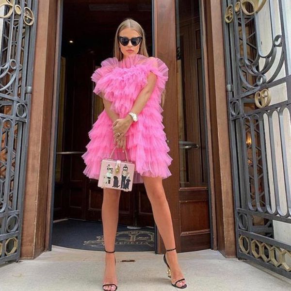 casual dresses 2021 prety trendy summer fuchsia ruffles tiered short women off the shoulder pink dress party, Black;gray
casual dresses 2021 prety trendy summer fuchsia ruffles tiered short women off the shoulder pink dress party, Black;gray