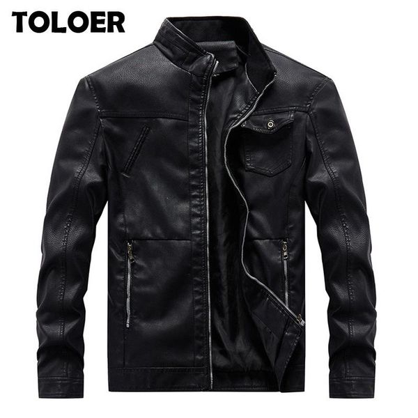 men's fur & faux mens leather jackets autumn casual coats solid motorcycle bomber jacket men stand collar coat male military pu, Black
men's fur & faux mens leather jackets autumn casual coats solid motorcycle bomber jacket men stand collar coat male military pu, Black