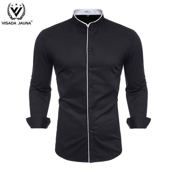 men's casual shirts da juana 2021 men male 100% cotton slim fit social business shirt long sleeve y52 y55, White;black
men's casual shirts da juana 2021 men male 100% cotton slim fit social business shirt long sleeve y52 y55, White;black