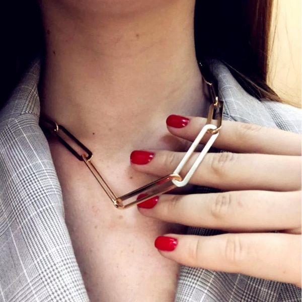 chokers punk miami cuban choker necklace collar statement hip hop big chunky aluminum gold color thick chain boho women jewelry, Golden;silver
chokers punk miami cuban choker necklace collar statement hip hop big chunky aluminum gold color thick chain boho women jewelry, Golden;silver