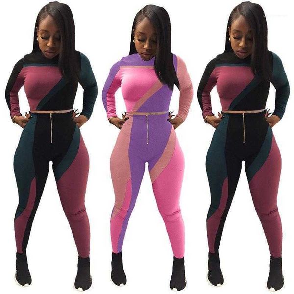 women's two piece pants women clothing womens fashion casual long sleeve crew neck panelled 2pcs set 43rj, White
women's two piece pants women clothing womens fashion casual long sleeve crew neck panelled 2pcs set 43rj, White