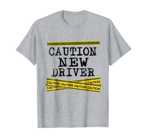 

Funny Caution New Driver T-shirt Newly Licensed Driving Gift, Mainly pictures