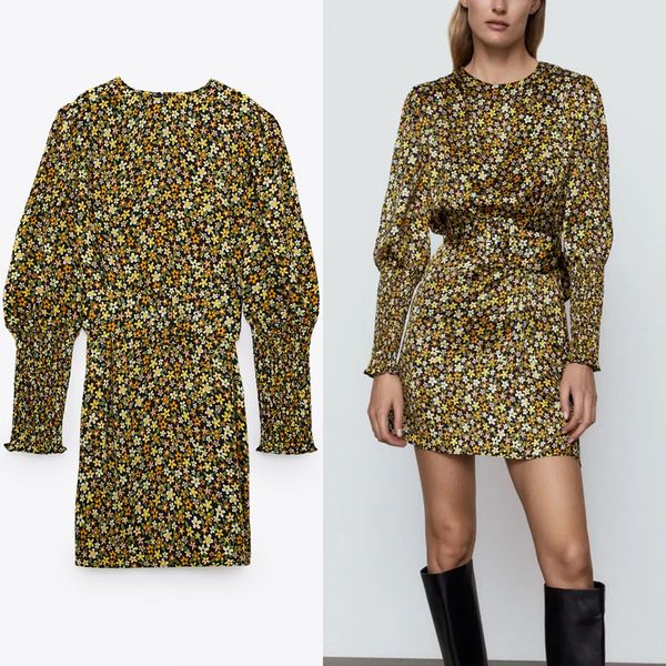 dresses elegant floral print office women long sleeve belt mini es female fashion back opening vintage vestido, Black;gray
dresses elegant floral print office women long sleeve belt mini es female fashion back opening vintage vestido, Black;gray
