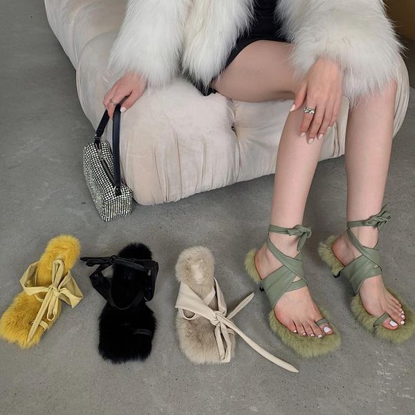sandals brand women strappy sandal with fur shoes lace up thin high heel ladies elegant autumn shoe winter casual party, Black
sandals brand women strappy sandal with fur shoes lace up thin high heel ladies elegant autumn shoe winter casual party, Black