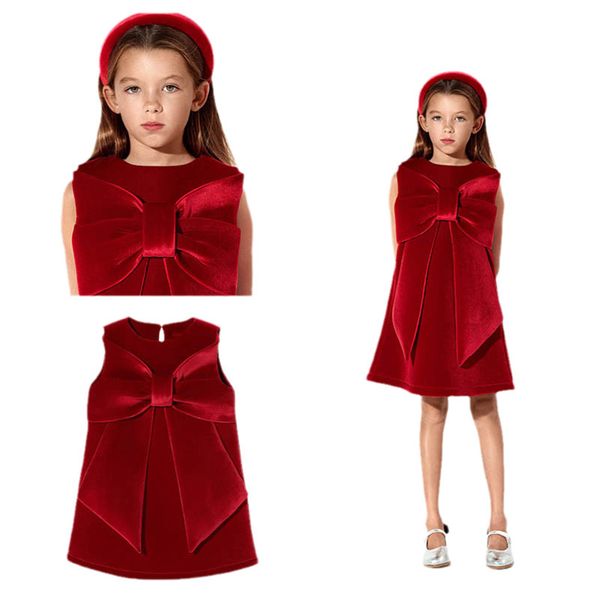 girls dresses baby dress christmas big bow vest kids clothes autumn winter birthday party b9015, Red;yellow
girls dresses baby dress christmas big bow vest kids clothes autumn winter birthday party b9015, Red;yellow