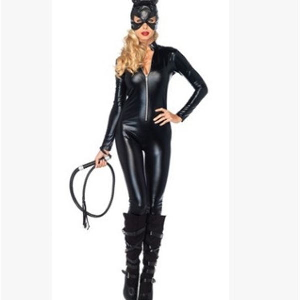 cosplay costumes women's halloween batman lacquered costume for stage performance role ing uniform, Black
cosplay costumes women's halloween batman lacquered costume for stage performance role ing uniform, Black