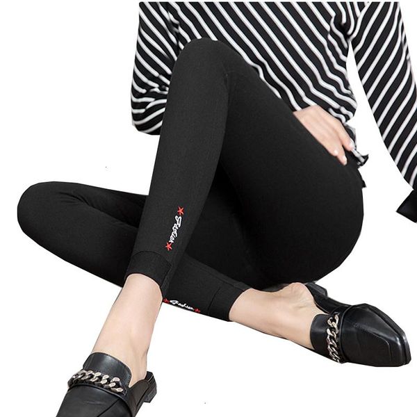 women's pants & capris renaissance korean classic high elastic tail pencil broek fashion slender effects single color ym926, Black;white
women's pants & capris renaissance korean classic high elastic tail pencil broek fashion slender effects single color ym926, Black;white