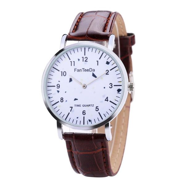 wristwatches fanteeda men's wrist watches luxury fashion leather band analog quartz round watch #30, Slivery;brown
wristwatches fanteeda men's wrist watches luxury fashion leather band analog quartz round watch #30, Slivery;brown