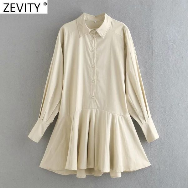 casual dresses zevity women fashion solid color lantern sleeve business shirt dress female hem pleat ruffles irregular mini vestido 4870, Black;gray
casual dresses zevity women fashion solid color lantern sleeve business shirt dress female hem pleat ruffles irregular mini vestido 4870, Black;gray