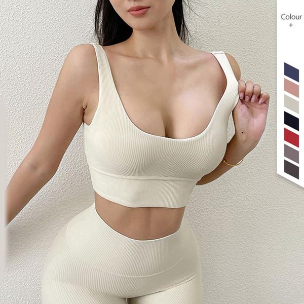 yoga outfit ribbing v-neck sports bra for women gym shockproof gathered fitness running sport crop push up plus size
yoga outfit ribbing v-neck sports bra for women gym shockproof gathered fitness running sport crop push up plus size