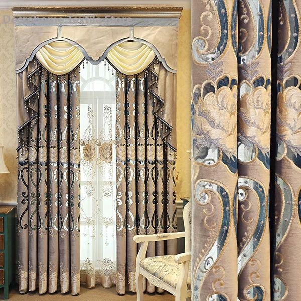 curtain & drapes imitation cashmere simple european custom shading chenille embroidered living room bedroom
curtain & drapes imitation cashmere simple european custom shading chenille embroidered living room bedroom