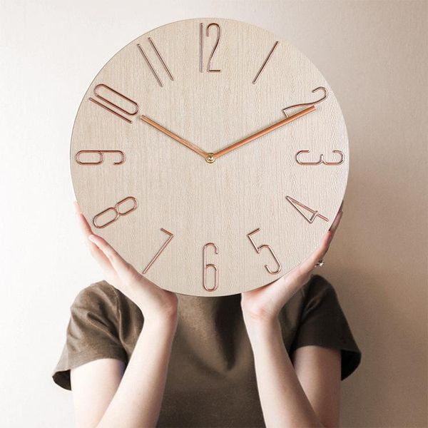 wall clocks products silent clock creative three-dimensional digital round japanese and korean imitation solid wood art
wall clocks products silent clock creative three-dimensional digital round japanese and korean imitation solid wood art