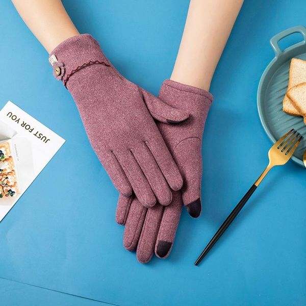 five fingers gloves winter women full finger velvet thicken warm touch screen mitten female cashmere hand warmer outdoor sports glove, Blue;gray
five fingers gloves winter women full finger velvet thicken warm touch screen mitten female cashmere hand warmer outdoor sports glove, Blue;gray