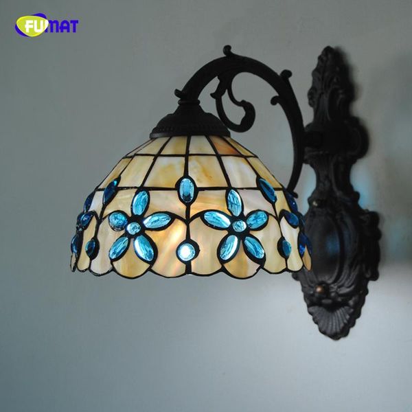 tiffany style blue floral wall lamp sconces shell lampshade light porch bedroom bedside for living room lamps
tiffany style blue floral wall lamp sconces shell lampshade light porch bedroom bedside for living room lamps