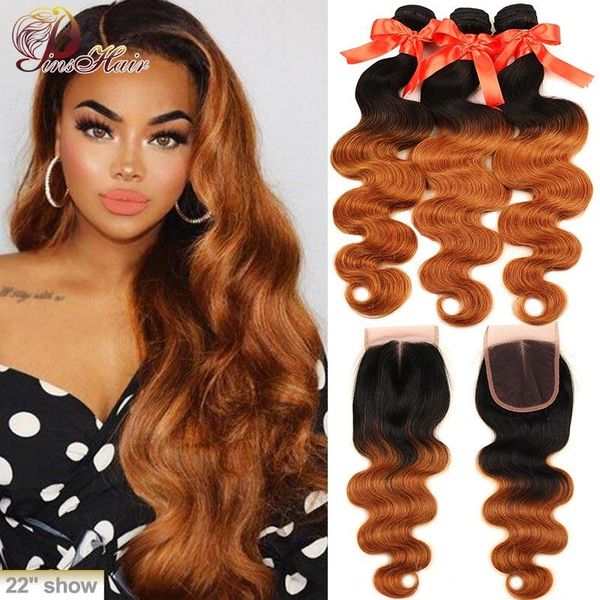 human hair bulks pinshair honey blonde body wave bundles with closure 1b/30 ombre peruvian remy, Black
human hair bulks pinshair honey blonde body wave bundles with closure 1b/30 ombre peruvian remy, Black