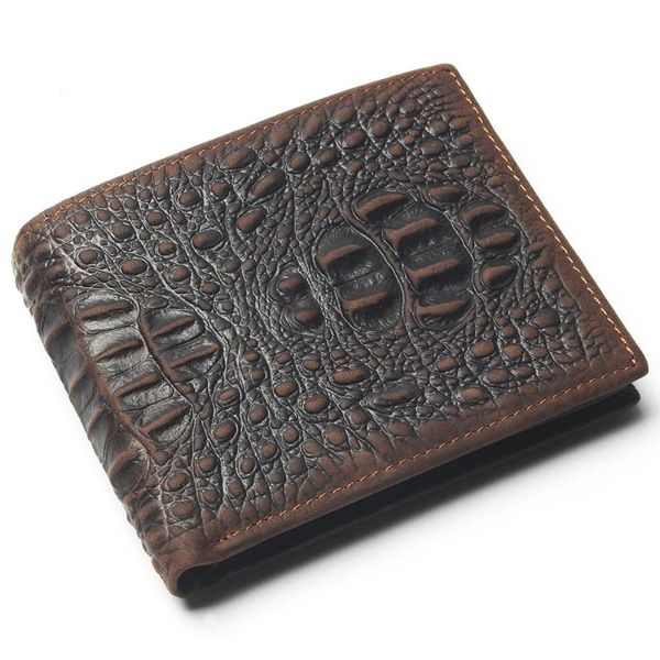 wallets crazy horse leather wallet crocodile pattern style with card holder genuine purse men bag selling, Red;black
wallets crazy horse leather wallet crocodile pattern style with card holder genuine purse men bag selling, Red;black