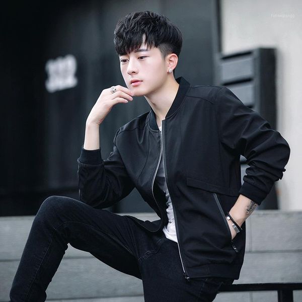 men's jackets baseball jacket, 2021 clothing, Black;brown