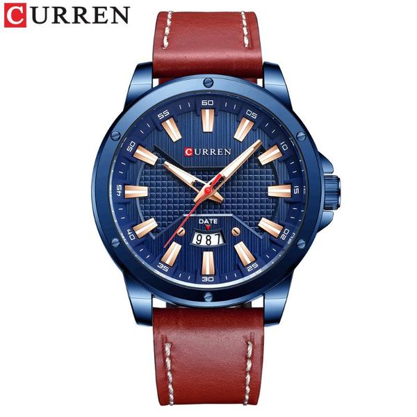 wristwatches curren 8376 men's waterproof quartz watch fashion belt luxury business calendar, Slivery;brown
wristwatches curren 8376 men's waterproof quartz watch fashion belt luxury business calendar, Slivery;brown